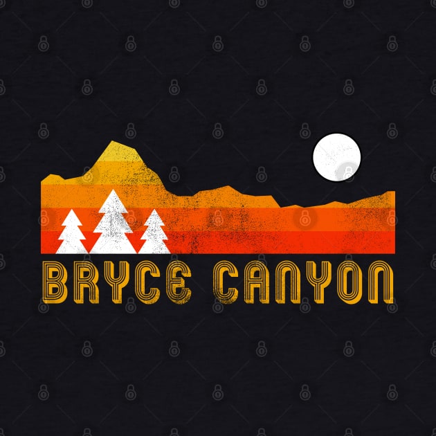 Bryce Canyon  national park retro vintage by hardy 